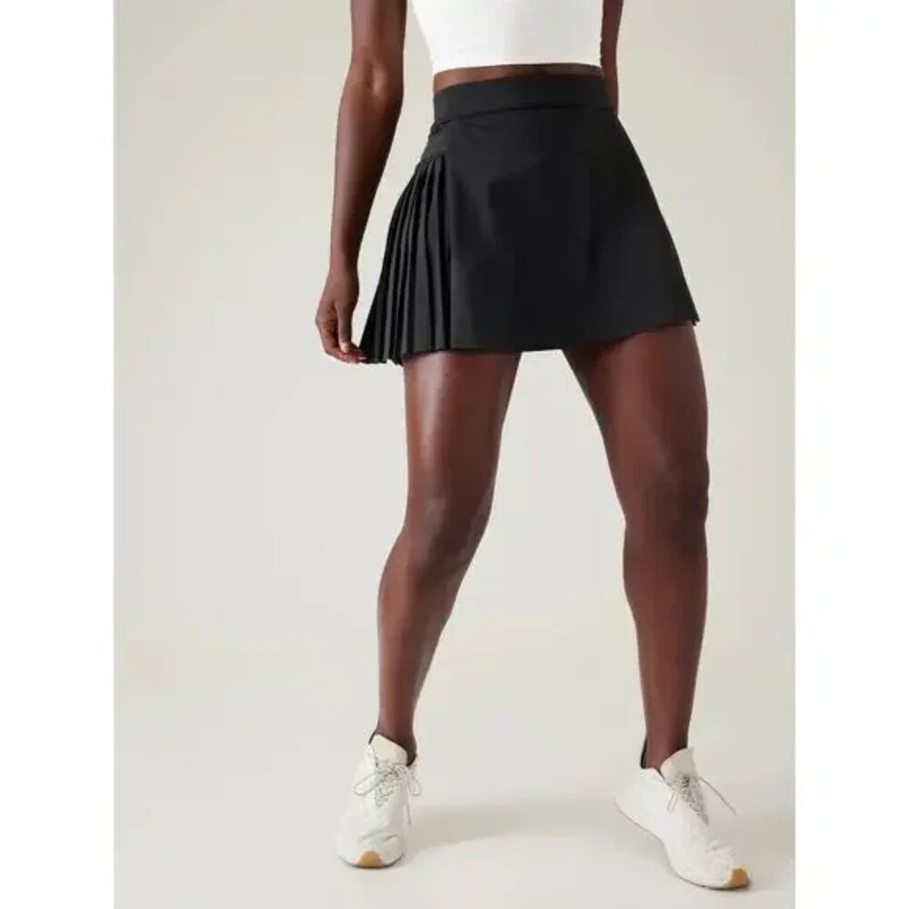 Athleta Advantage Skort, Black, Size M Regular, S/533672